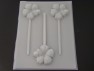 532 Hibiscus Hawaiian Flower Chocolate or Hard Candy Lollipop Mold